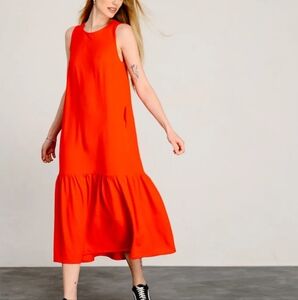 Christopher John Rogers Vibrant Orange Garment